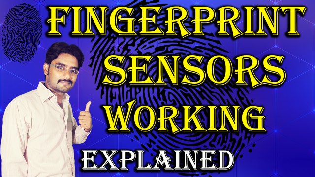 How Does Fingerprint Sensors Work | Explained in Hindi/Urdu