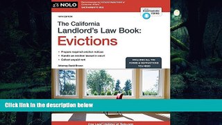 EBOOK ONLINE  California Landlord s Law Book, The: Evictions (California Landlord s Law Book Vol