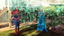 Frozen Elsa & Spiderman vs Magic Unicorn Fun Superhero Movie In Real Life In 4K