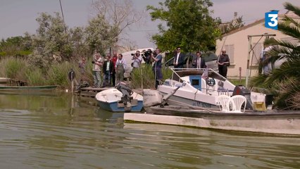 Emmanuel Macron en visite chez les pêcheurs : "C'est pas triste !"