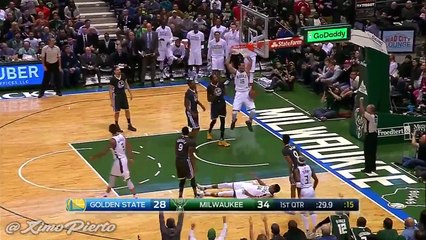 Golden State Warriors vs Milwaukee Bucks - Full Game Highlights  Nov 19, 2016  2016-17 NBA Season