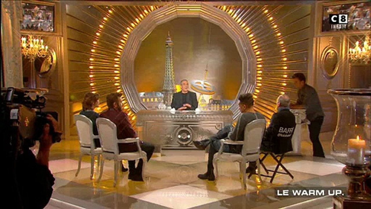 Les "excuses" de Laurent Baffie à Vincent Bolloré après son doigt d'honneur chez Ruquier