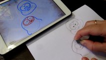 How to draw Pororo Pipi and Popo for kids Как нарисовать  Pipi and Popo мультфильм Пороро для детей