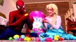 Spiderman & Frozen Elsa - VENOM Ruins Elsas Day! Pink Spidergirl Superhero Fun IRL!