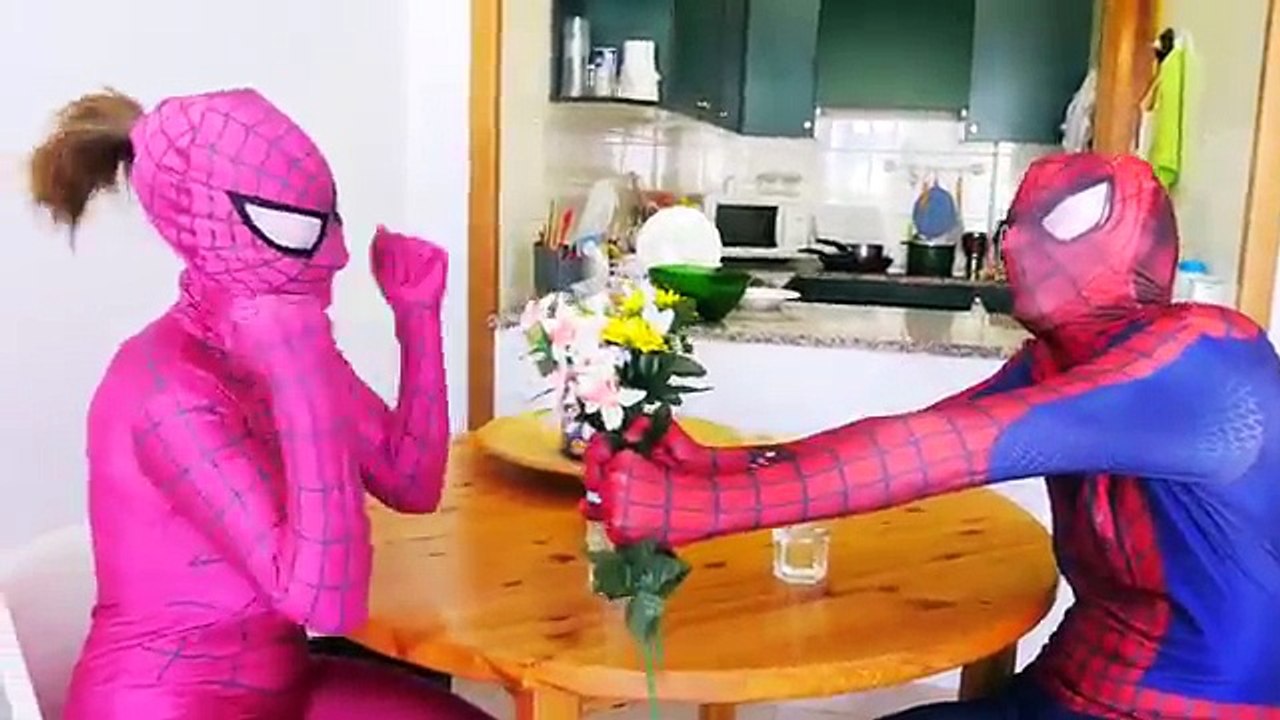 FROZEN ELSA BECOMES SPIDER-ELSA PRANK! w/ Spiderman, Joker, Funny Superheroes PRANKS IN REAL LIFE !