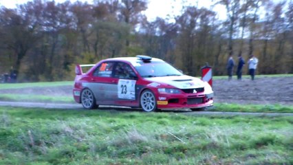 rallye de l'indre 2016  lancer evo 9#23    ES3