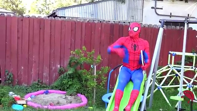VENOM! Frozen Elsa Kidnap Joker Fun Superhero in Real Life w/ Is Spiderman DEAD EPIC Fight