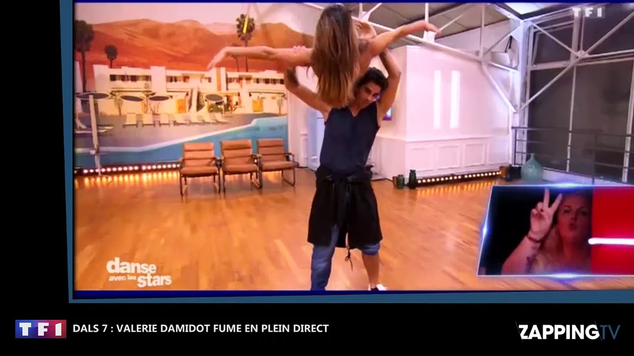 DALS 7 : Valérie Damidot éliminée, elle fume en coulisses face aux caméras (Vidéo)