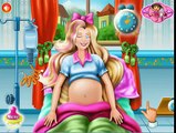 мультик игра для девочек Barbie Maternity DoctorDisney Princess Barbie Doctor Games 2