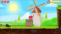 Мультфильм Игра для детей - Красный ШАР - Очень Опасная ПРОГУЛКА RED BALL [3]