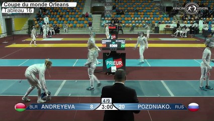 CdM SD Orléans - T16 Russie vs Belarus