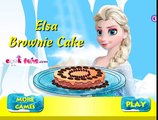 Эльза готовит вкуснятинку домашний торт Мультик игра для девочек Холодное Сердце