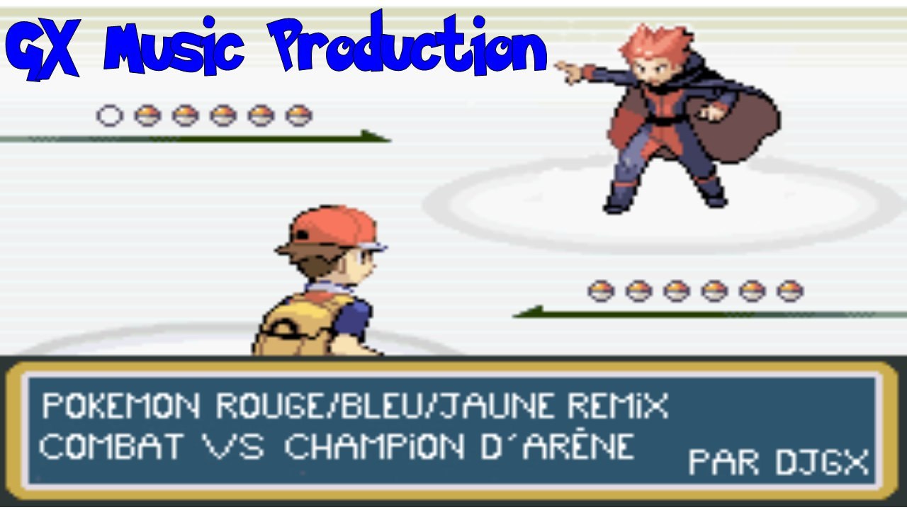 Pokémon Rouge/Bleu/Jaune Remix : Combat VS Champion d'arène et Peter (Conseil des 4)