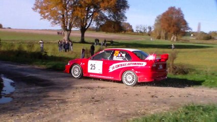 rallye de l'indre 2016  lancer evo6#25    ES1