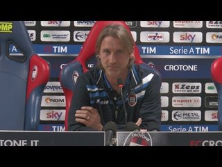 #CrotoneTorino meno uno, mister Nicola in conferenza