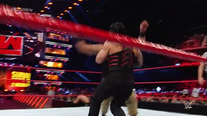 Reigns vs. Rollins vs. Owens vs. Strowman vs. Jericho — Fatal 5-Way Match: Raw, Nov. 7, 2016