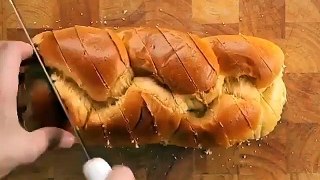Baked Loaf Nutella Filled