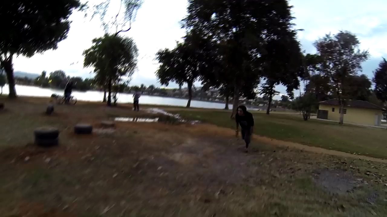 Front flip fail