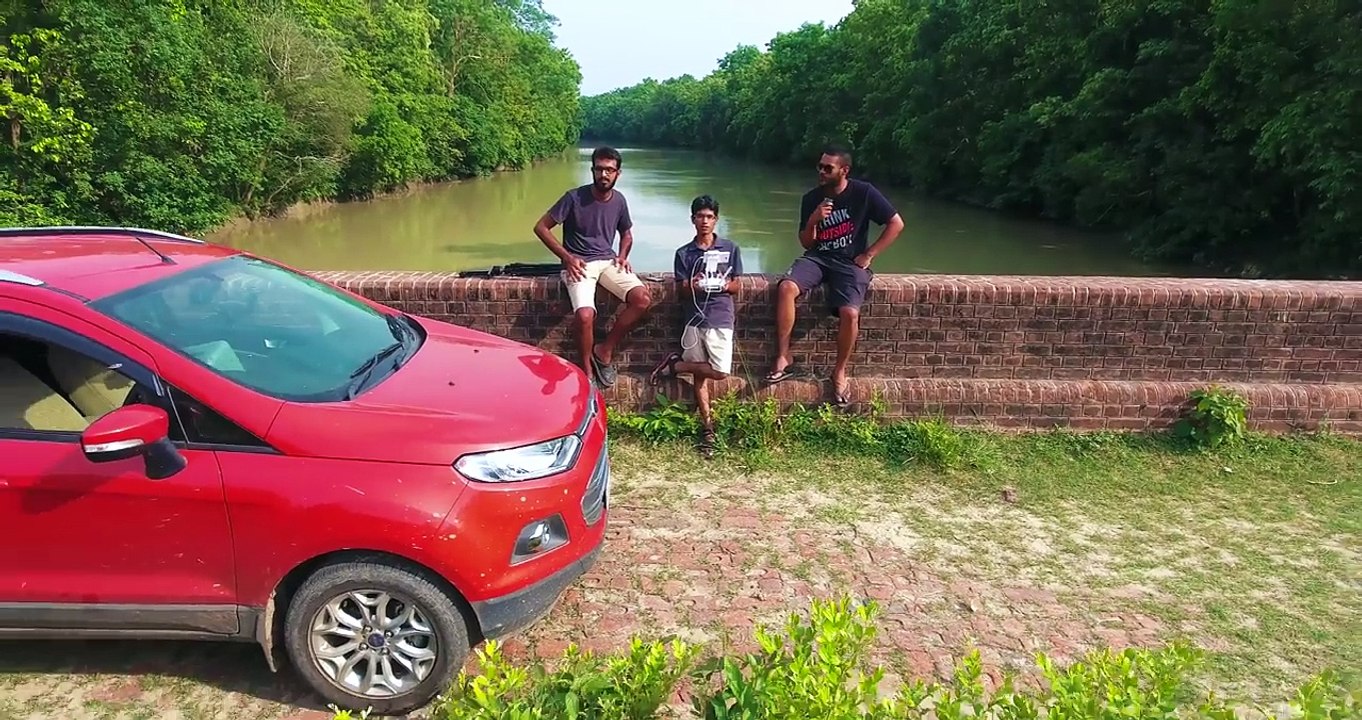 Drone selfie in India