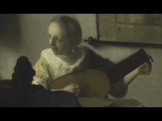 Napoli - Vermeer, "La donna con liuto" al Museo di Capodimonte (18.11.16)