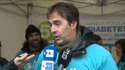 Lopetegui: El Real Madrid "construyó" su victoria frente al Atlético en la primera parte