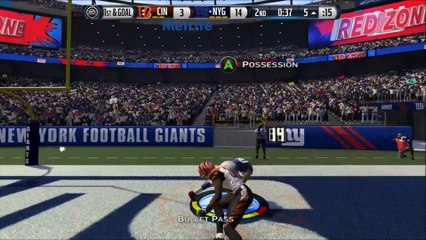 TD Cruz vs Cincinnati Madden NFL 16