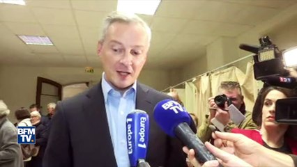 Bruno Le Maire: "C'est un moment d'histoire de la droite et du centre qui s'écrit"