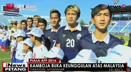Tampil Impresif Malaysia Kalahkan Kamboja 3-2 di Laga Piala AFF 2016