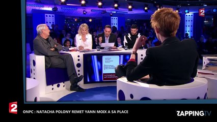 ONPC : Natacha Polony remet Yann Moix à sa place sous les applaudissements du public (vidéo)