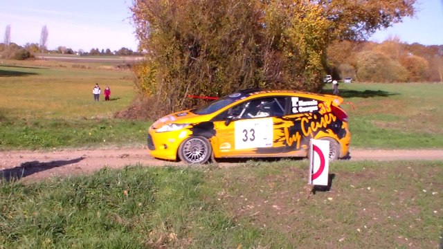 rallye de l'indre 2016 ford fiesta#33 ES1