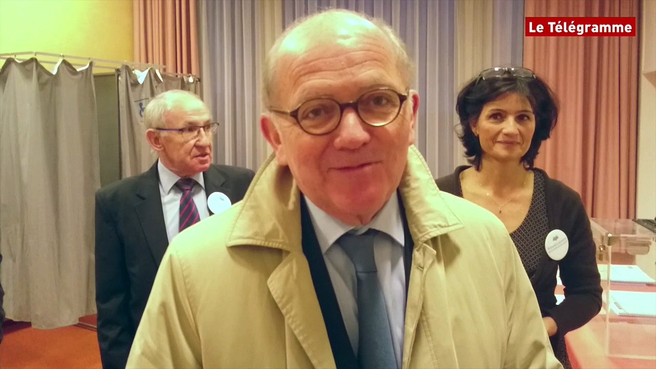 Primaire à Vannes. François Goulard a voté vers  8 h