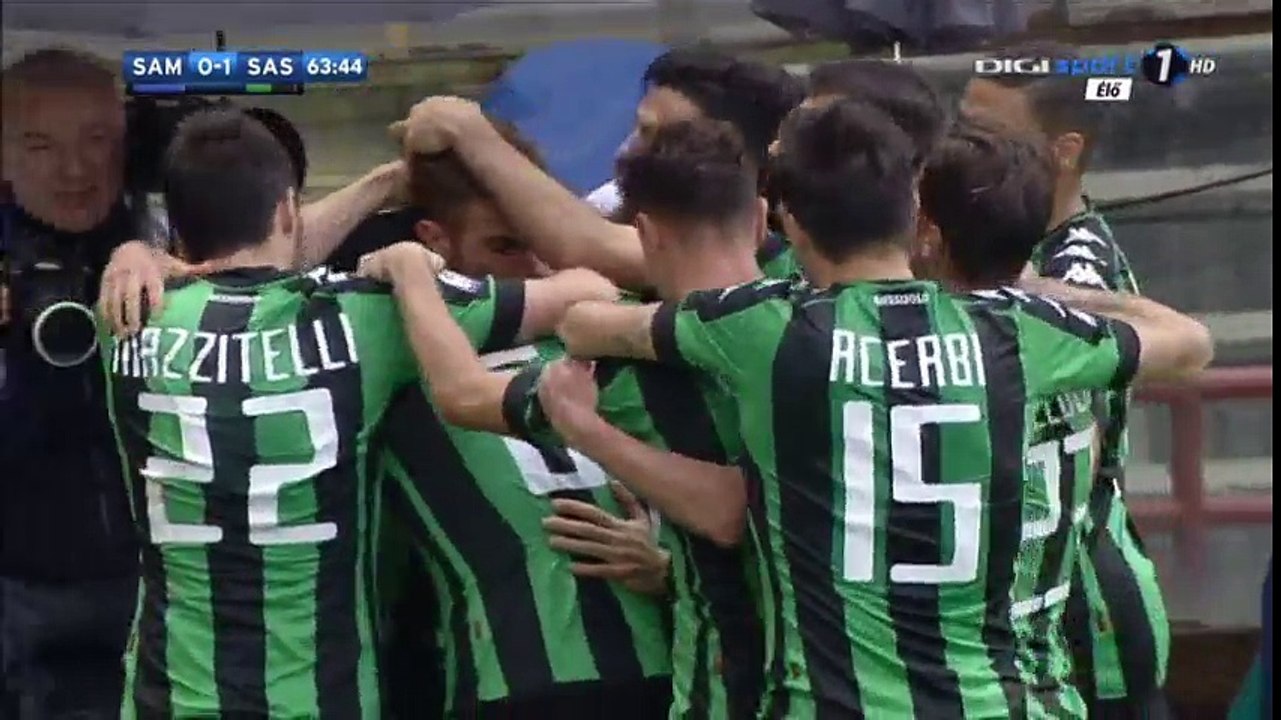 Federico Ricci Goal HD - Sampdoria 0-1 Sassuolo - 20.11.2016