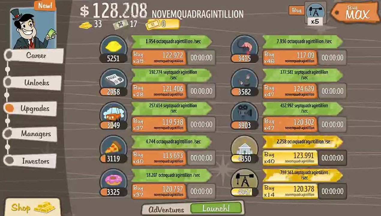 Adventure Capitalist lets play 15