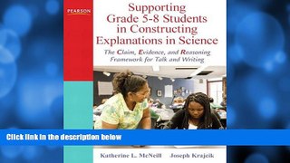Buy NOW  Supporting Grade 5-8 Students in Constructing Explanations in Science: The Claim,