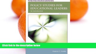 Big Sales  Policy Studies for Educational Leaders: An Introduction (4th Edition) (Allyn   Bacon