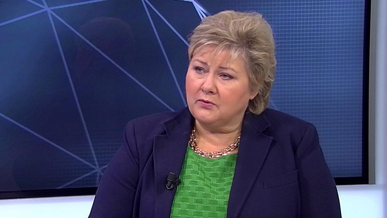Erna Solberg: 'Jeder, der hier Zuflucht sucht, muss nach norwegischen Standards leben!'