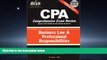 READ THE NEW BOOK CPA Comprehensive Exam Review, 2003: Business Law   Professional