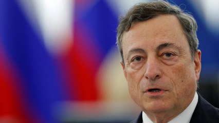 Az EKB monetáris politikáját védte Mario Draghi Strasbourgban