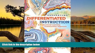 Buy NOW  Supporting Differentiated Instruction: A Professional Learning Communities Approach  READ
