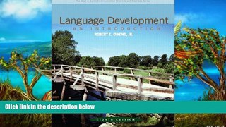 Buy NOW  Language Development: An Introduction (8th Edition) (Allyn   Bacon Communication Sciences