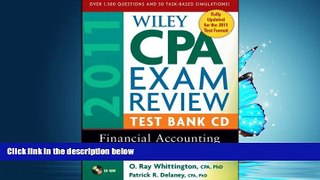 FAVORIT BOOK Wiley CPA Exam Review 2011 Test Bank CD , Financial Accounting and Reporting BOOK
