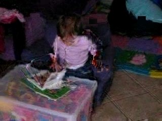 Papa regarde je marche