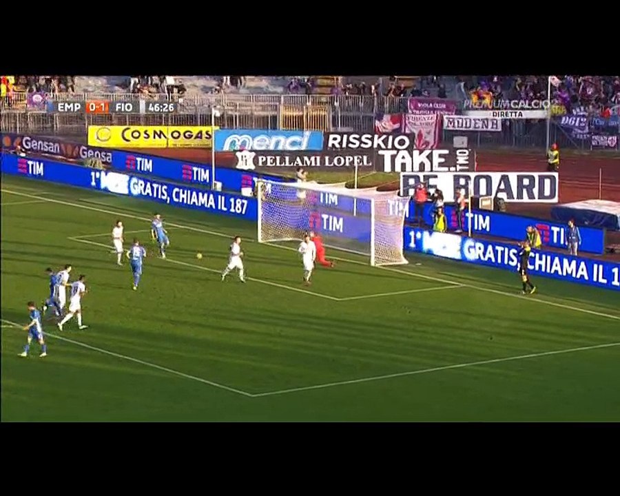 Luca Lezzerini Goal HD - Empoli 0-2 Fiorentina - 20.11.2016