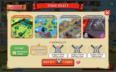 Cube Knight: Battle of Camelot - Android gameplay PlayRawNow