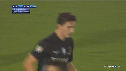 Mattia Caldara GOAL HD - Atalanta	1-1	AS Roma 20.11.2016