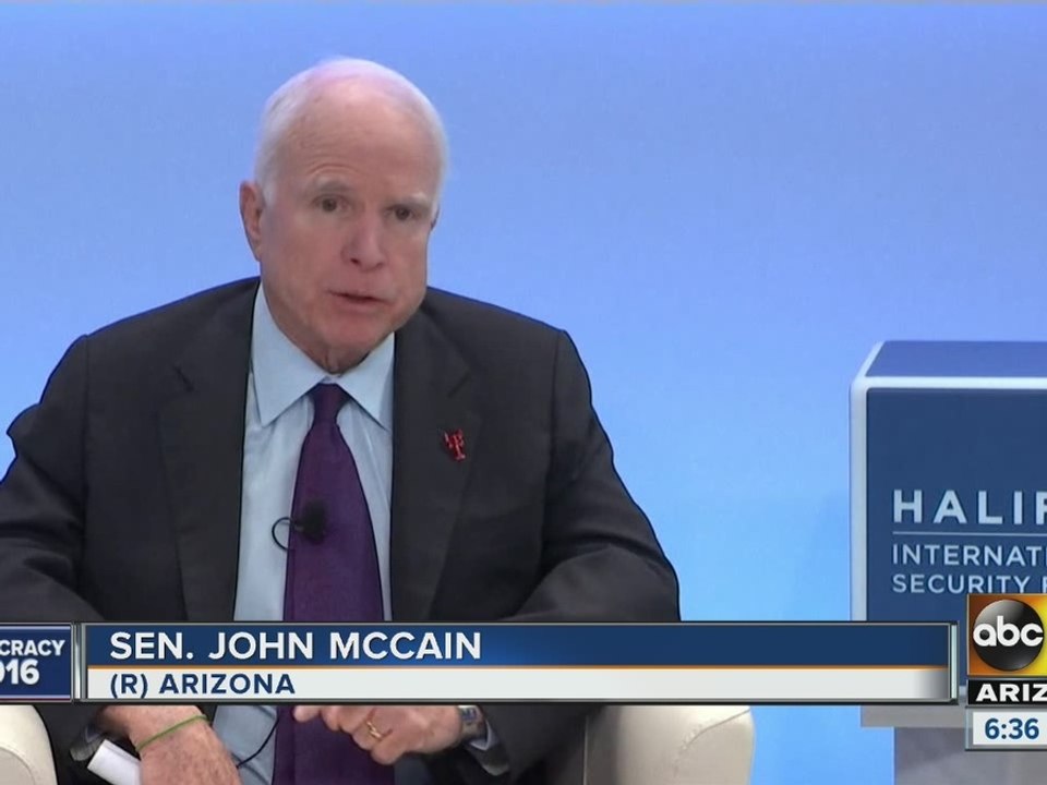 McCain: "We will not waterboard"
