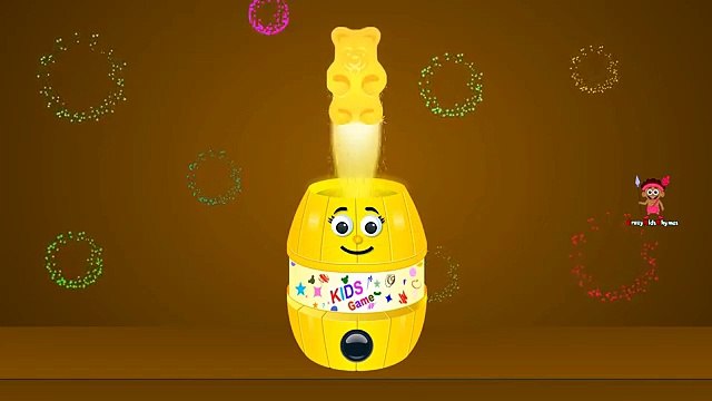 Colors for Children to Learn with Jelly Bear - Colours for Kids to Learn - Kids Learning Videos