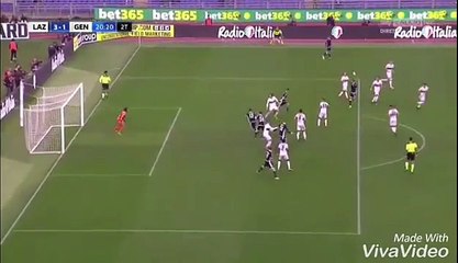 Wallace Fortuna Dos Santos Goal - Lazio vs Genoa 3-1 20-11-2016
