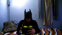 | HAMİLE BATWOMEN BATMAN üzerinde Spiderbaby şaka çalış Real Life Süper Kahramanlar