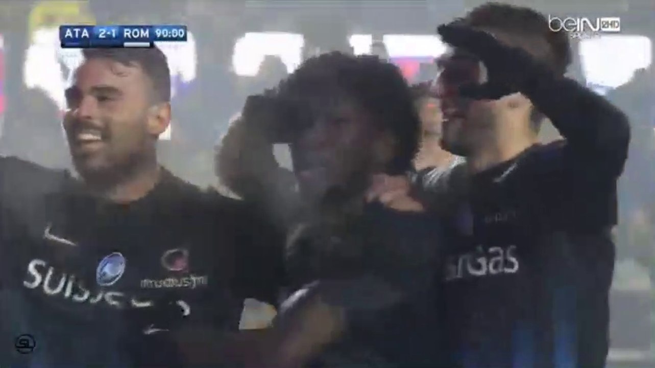 Franck Kessié Penalty Goal HD - Atalanta 2-1 AS Roma - 20.11.2016 HD